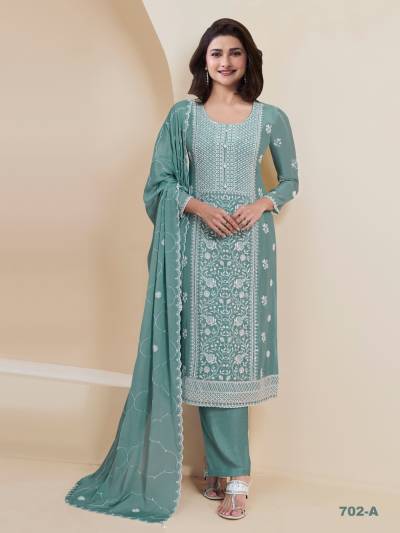 DN 702 BY KIARA DESIGNER GEORGETTE SALWAR SUIT WHOLESALER IN INDIA